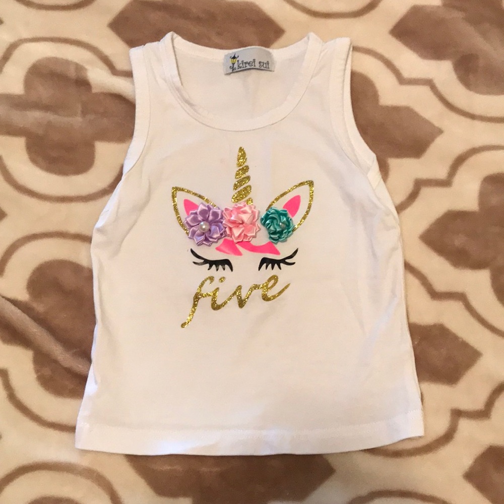 Birthday shirt for a 5 year old